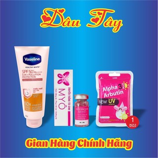 [Hàng Chuẩn Thái Lan] DƯỠNG THỂ VASELINE 50X CHAI 320L Và KÍCH TRẮNG
