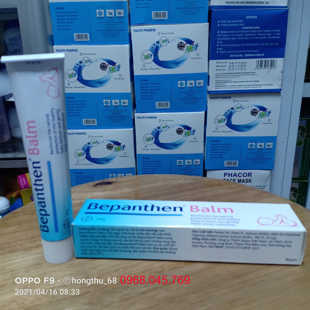 Bepanthen Balm 30g chăm sóc và nhẹ nhàng làm lành vết hăm đỏ