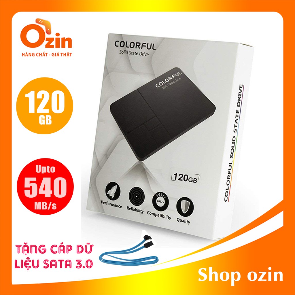 [RẺ VÔ ĐỊCH] Ổ cứng SSD colorful 480GB 256GB 160GB 128GB SATA III 2.5 inch NWH Phân Phối | BigBuy360 - bigbuy360.vn