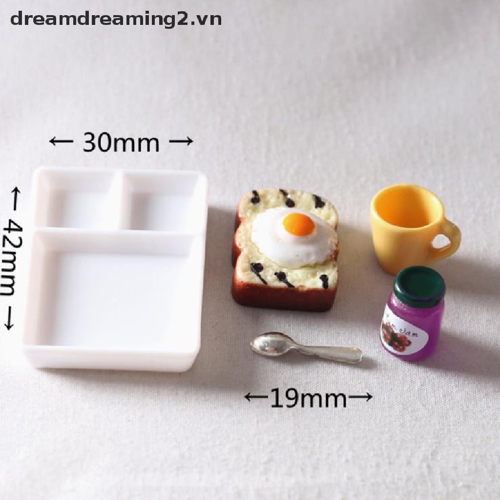 Bộ 5 Mô Hình Ngôi Nhà Búp Bê Dễ Thương