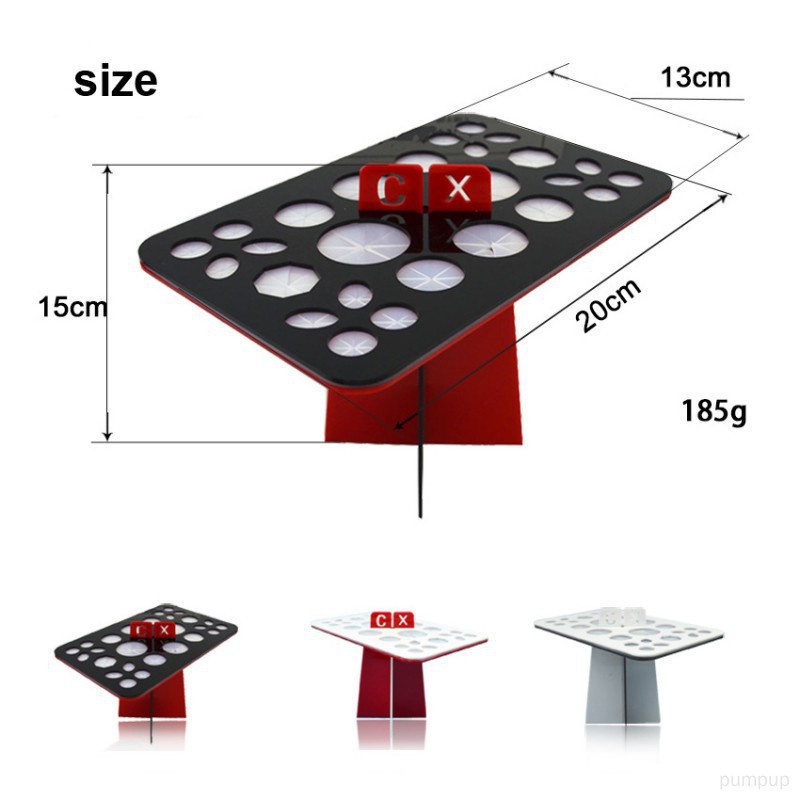 Giá Đỡ Cọ Trang Điểm 26 Lỗ Tiện Dụng