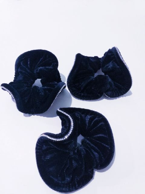 Cột tóc nhung đính soàn 1 hàng