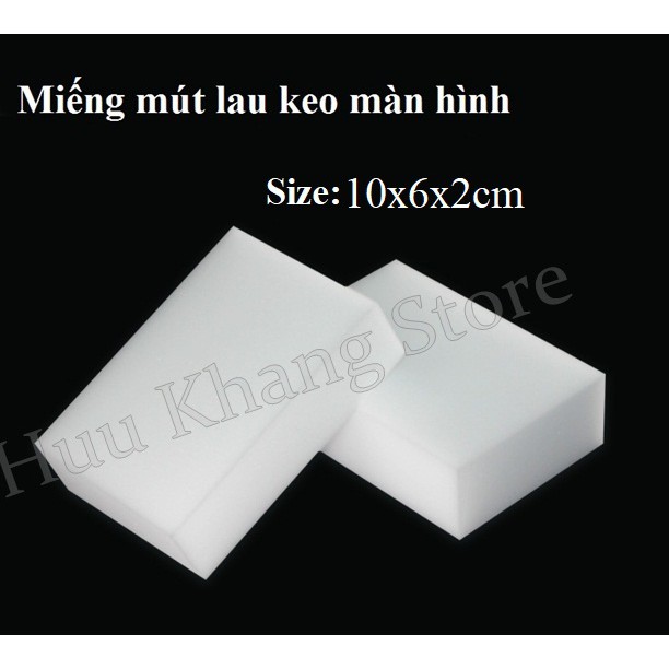 [Mã LIFEHL15K giảm 10% đơn 0Đ] Miếng mút lau keo màn hình (2 miếng)