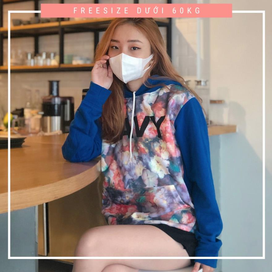 Áo khoác nỉ hoodie : HÀNG GIẢM GIÁ CUỐI NĂM – áo hoodie freesize dưới 55kg dành cho nữ, thun cotton 100%, hình chụp thật