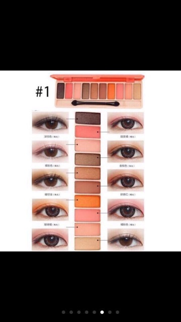 Phấn mắt lameila 10 ô nội địa Trung | BigBuy360 - bigbuy360.vn