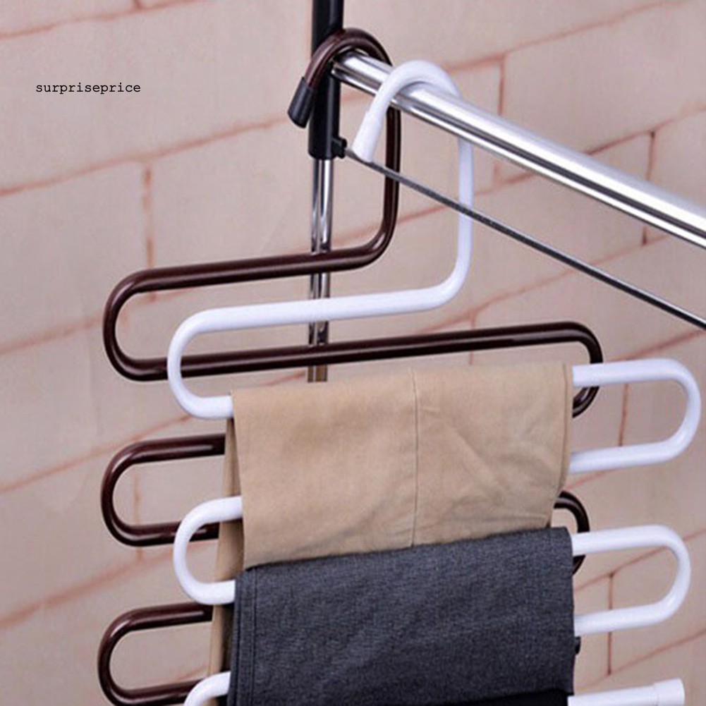 Móc Treo Đồ 5 Tầng Hình Chữ S Tiện Dụng