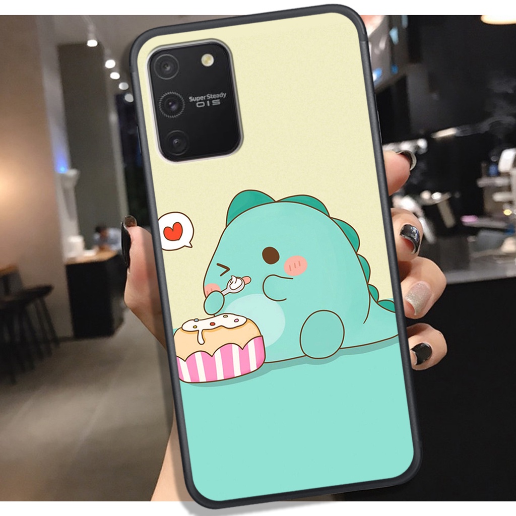 [HOT]ỐP SAMSUNG S10 LITE - NOTE 10 LITE , IN HÌNH KHỦNG LONG CHIBI SIÊU DỄ THƯƠNG.