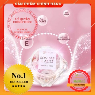 SON DƯỠNG ORGANIC_ LACO [ Ủ hồng môi, tẩy tế bào chết cho môi] son sáp laco