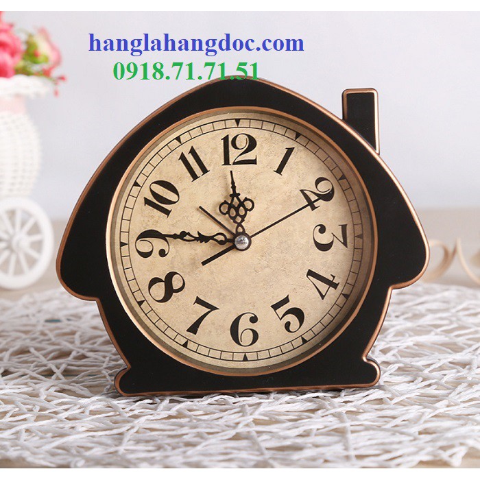 Đồng hồ để bàn phá cách cổ điển &amp; hiện đại Version 4