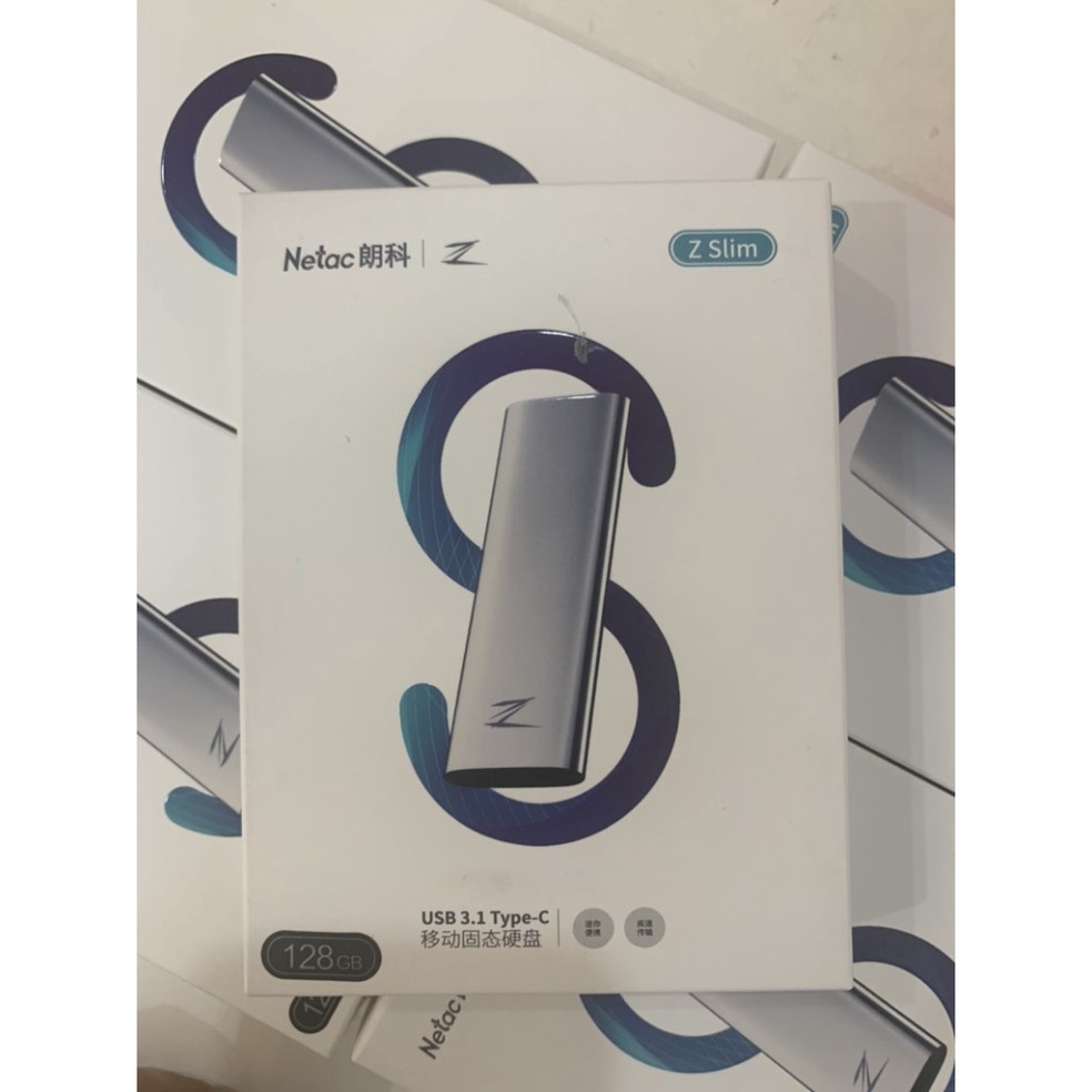 MY10 TYDB Ổ Cứng Di Động SSD (M2) 128GB NETAC ZSlim Type-C 44 MY10