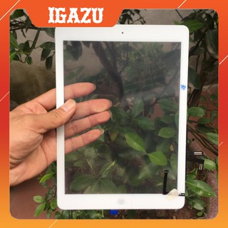 Kính cảm ứng Zin new Ipad 5 / Ipad gen 5 / Ipad Air 1 (màu trắng-đen) liền nút home - IGAZU