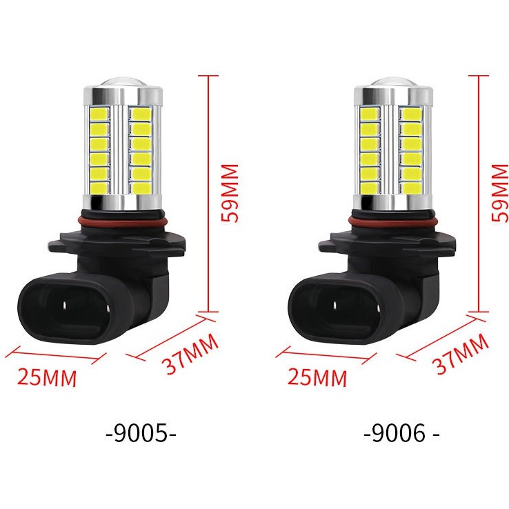 Đèn LED xe chân 9005 ( H10) chip 5630 H5630-33