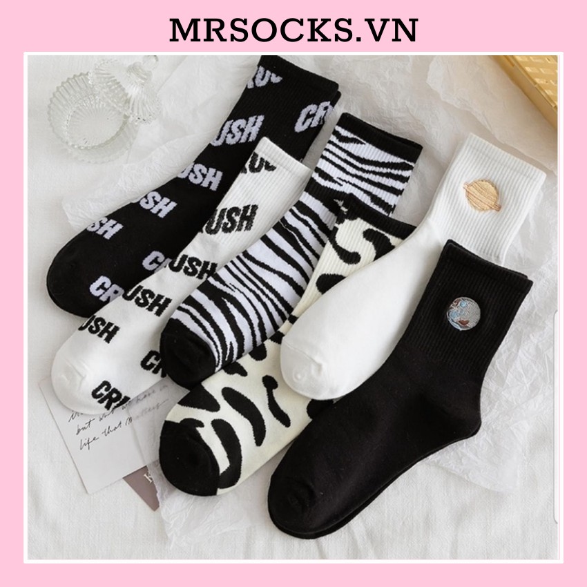 Vớ Tất Sneaker Cổ Cao Cotton Kháng Khuẩn hàng loại 1 bao đổi trả dành cho cả nam và nữ