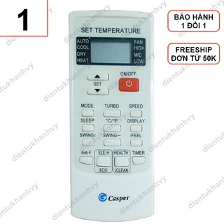 Remote Máy Lạnh Casper 2 Chiều Giá Rẻ