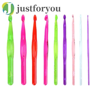 Bộ 9 Cây Móc Nhựa Dùng Đan Len Thủ Công Chuyên Dụng