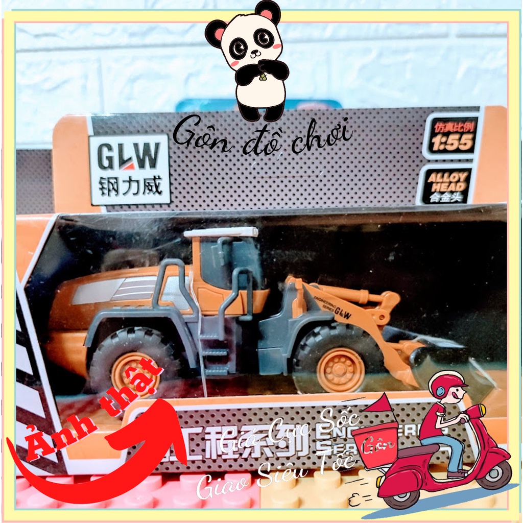 Xe đồ chơi Xe công trình cao cấp thiết kế hiện đại bền đẹp cho trẻ tự do khám phá Gôn đồ chơi