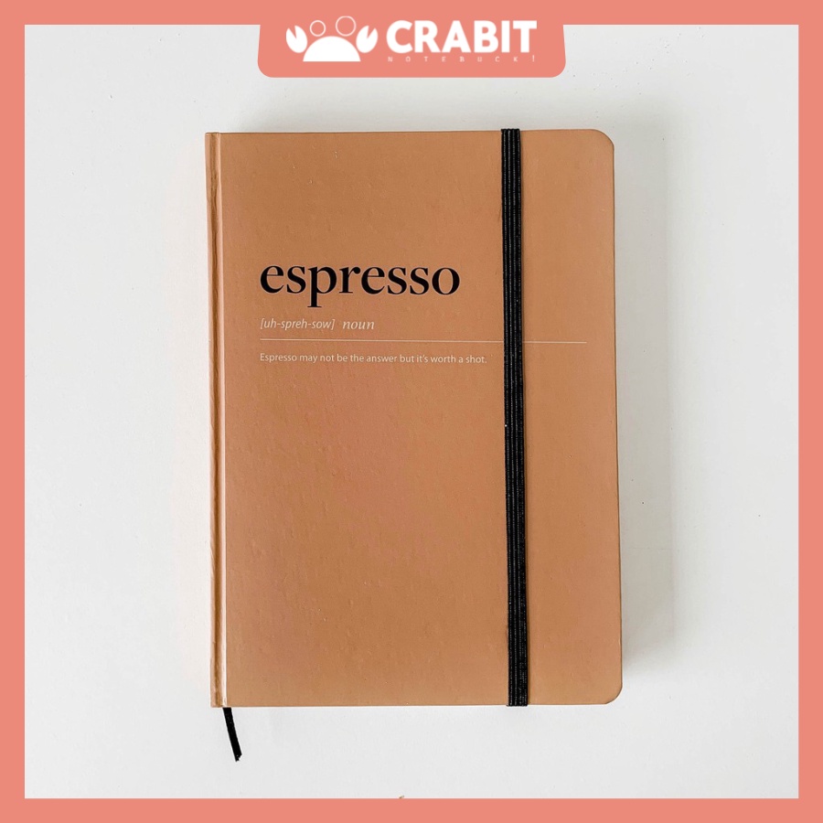 Sổ Dot Crabit - Coffeeine - Espresso