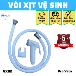 Vòi xịt vệ sinh nhựa tăng áp cao cấp xịt toilet siêu mạnh bền đẹp dùng trong mọi môi trường nước