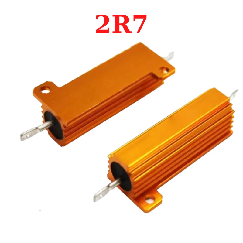 Điện trở nhôm Công suất 50w trị số 2R đến 5K