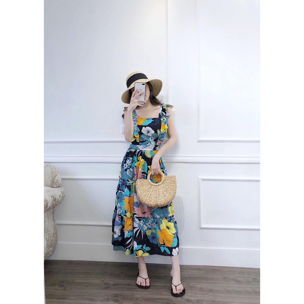 Váy Maxi Tiểu Thư (3 màu)