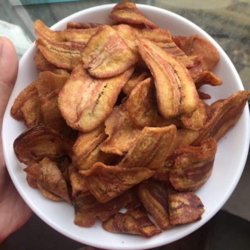 100Gr Chuối Sấy Không Đường Gia Lai Gói Mini Dùng Thử