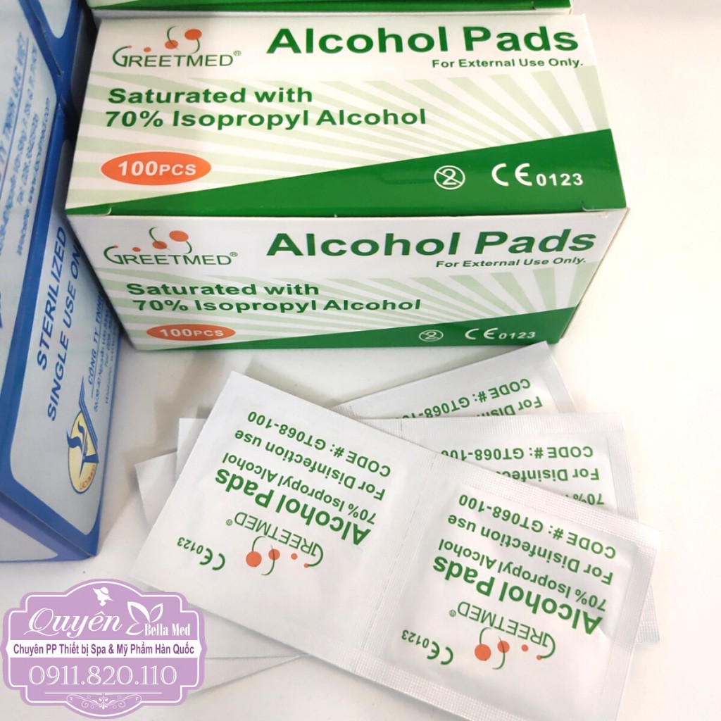 Gạc tẩm cồn tiệt trùng ( Alcohol Pads )