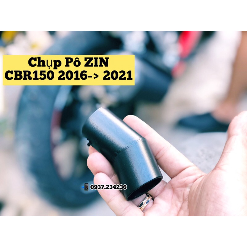 Chụp Pô CBR150R 2021 2022 - bao chuẩn -ốc đi kèm dài