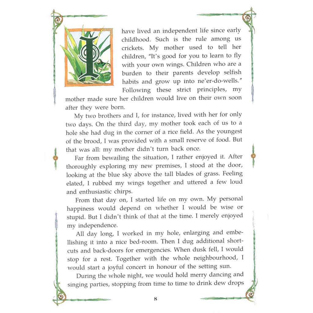 Sách - Dế mèn phiêu lưu ký - Diary of a Cricket( phiên bản tiếng anh)
