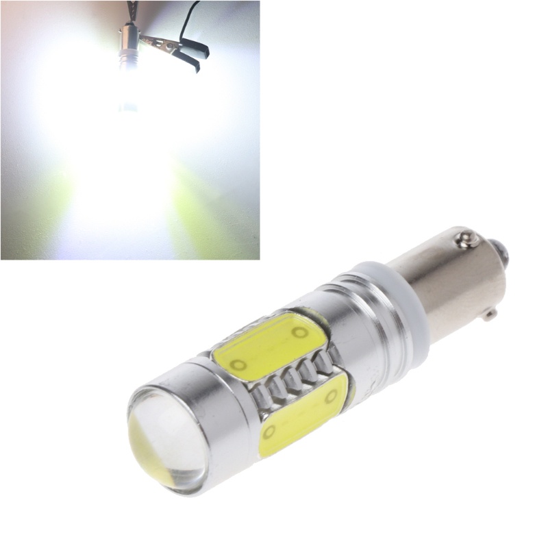 1 Bóng Đèn LED BAY9S DC12V 7.5W COB 120 Độ Ánh Sáng Trắng Dành Cho Ô Tô