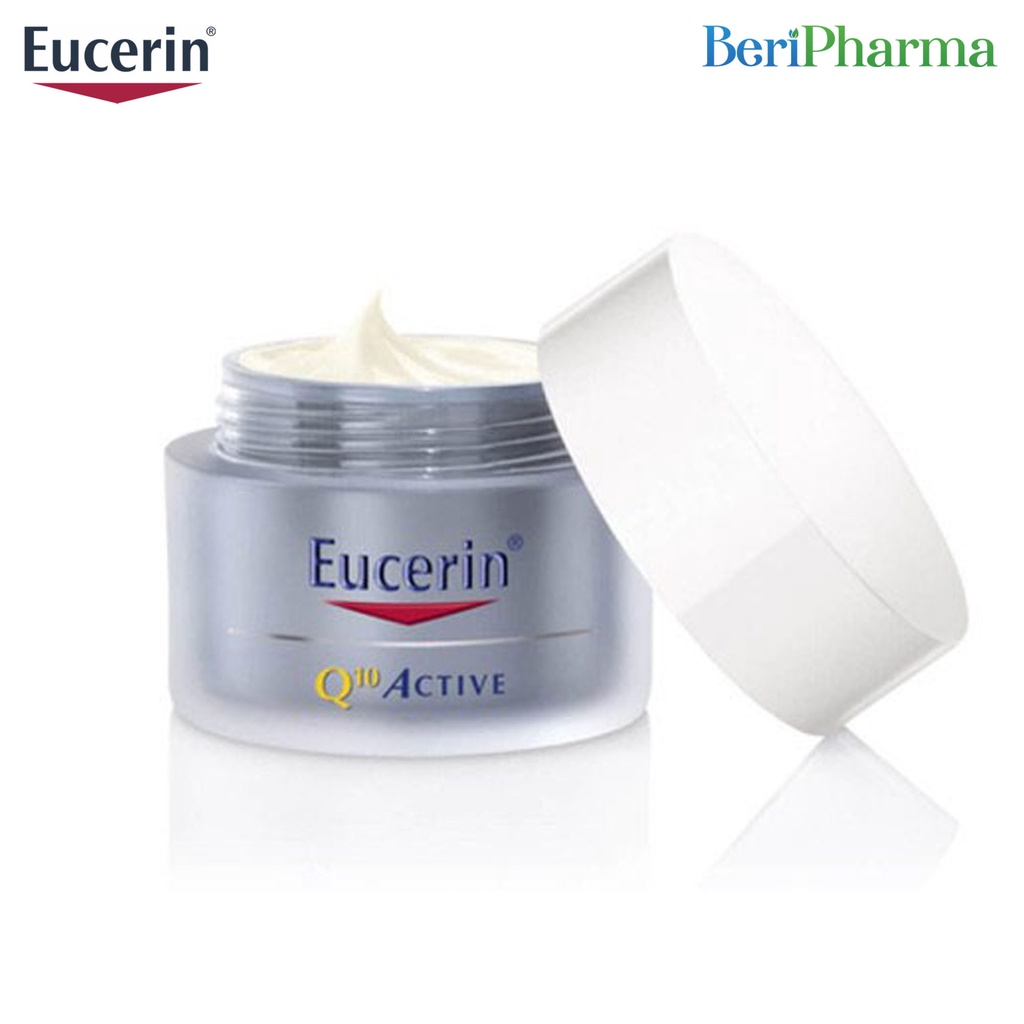 Eucerin Kem Dưỡng Ẩm Chống Lão Hóa Ban Đêm Q10 Active Night Cream 50ml