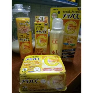 Bộ cc melano hỗ trợ mờ thâm nám