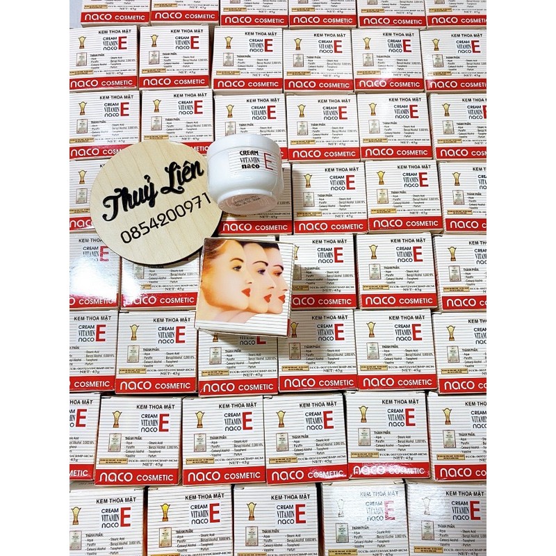 Kem naco 3 mặt vitamin e