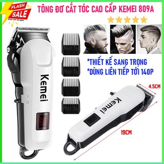 Tông Đơ Cắt Tóc Kemei KM 809A, hớt Tóc Gia Đình, Trẻ Em, Cắt Tỉa Tóc Đa Năng, Không Dây, Chuyên Nghiệp - 🧑BH 12 Tháng🧑