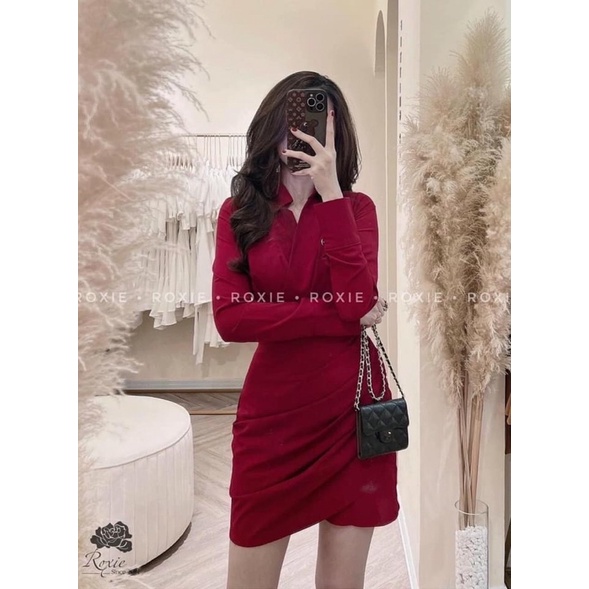 Đầm cổ sơmi thiết kế bigsize (55-90kg)