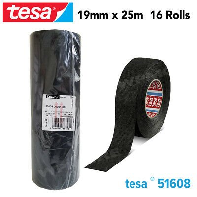 1 cuộn băng keo, băng dính vải Tesa 51608  chuyên dùng quấn dây điện ô tô, xe máy
