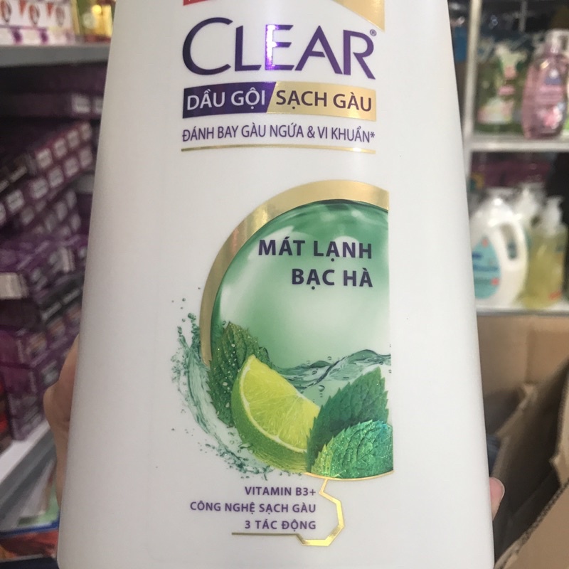 Dầu Gội Clear Bạc Hà Mát Lạnh 1.4kg