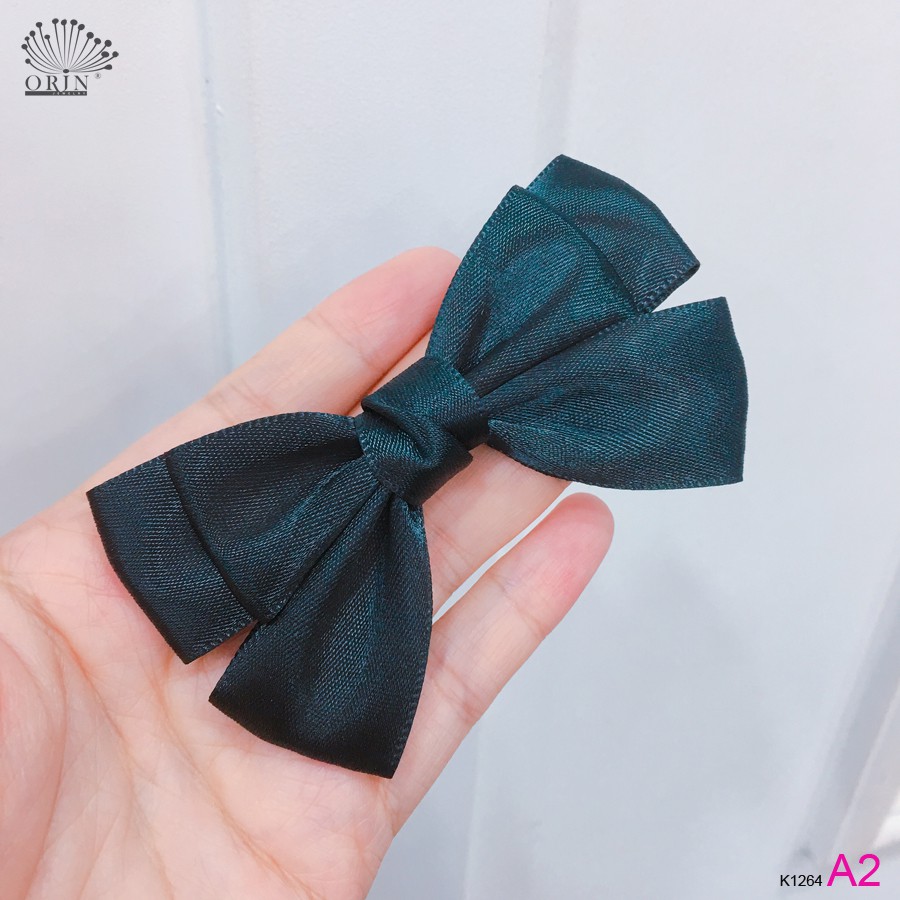 Kẹp tóc, kẹp nơ vải xinh xắn sang trọng Orin K1264