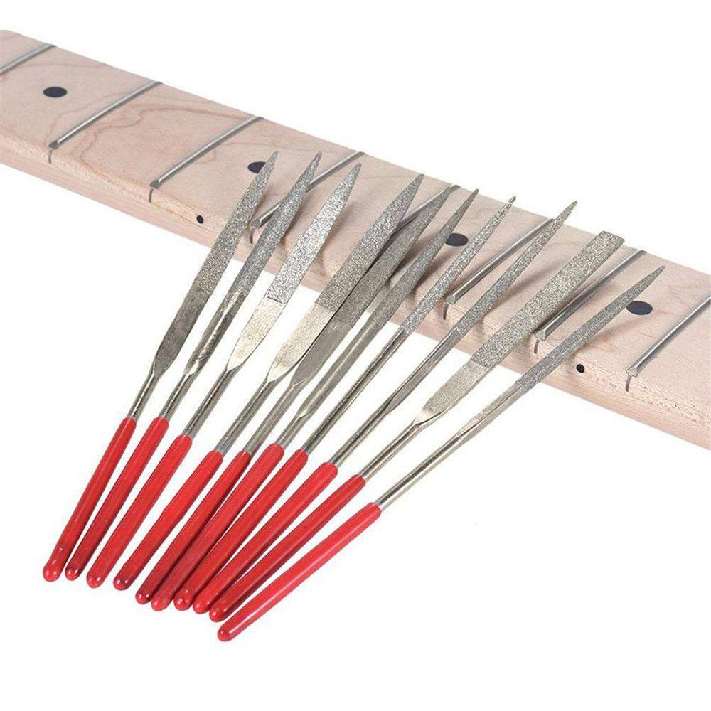 WATTLE Set 10 Dụng Cụ Dũa Dây Đàn Ghi Ta Chuyên Dụng