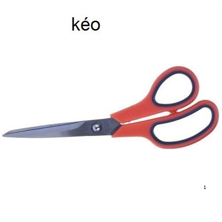 Kéo cắt vải giấy hoặc làm bếp dài 25 cm