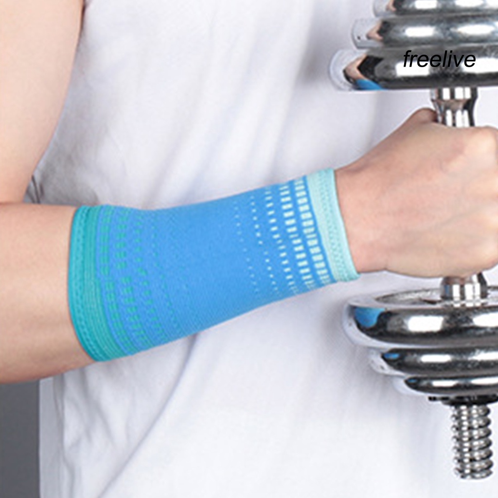 Đai Quấn Bảo Vệ Cổ Tay Bằng Nilon Tiện Dụng Khi Chơi Bóng Rổ / Bóng Chuyền / Thể Thao