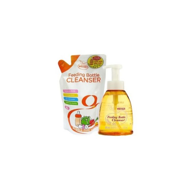 Combo 1 bịch + 1 chai Nước súc bình 500ml