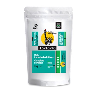 Phân bón NPK 16-16-16+Bo+TE I Nữ Thần (1kg)