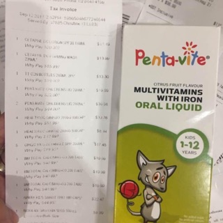 Vitamin tổng hợp pentavite cho trẻ em 1-12 tuổi