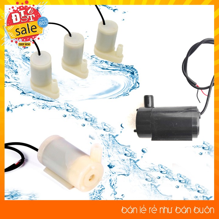 Động cơ bơm chìm mini 3-6VDC bơm tiểu cảnh, bể cá, điều hòa nước ✅ [RẺ NHẤT VIỆT NAM] ⚡