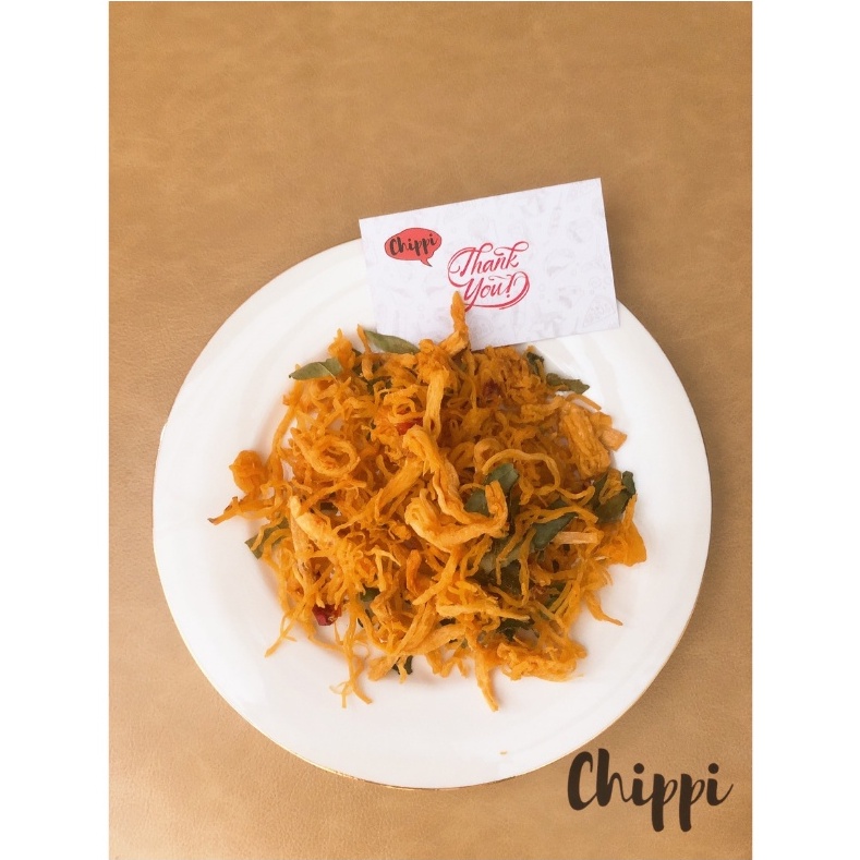 Khô gà lá chanh Chippi loại ngon, hũ 250g - Ăn vặt Chippi | BigBuy360 - bigbuy360.vn