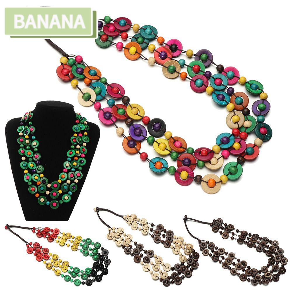 Vòng cổ Quả Chuối1 Phong Cách Bohemian