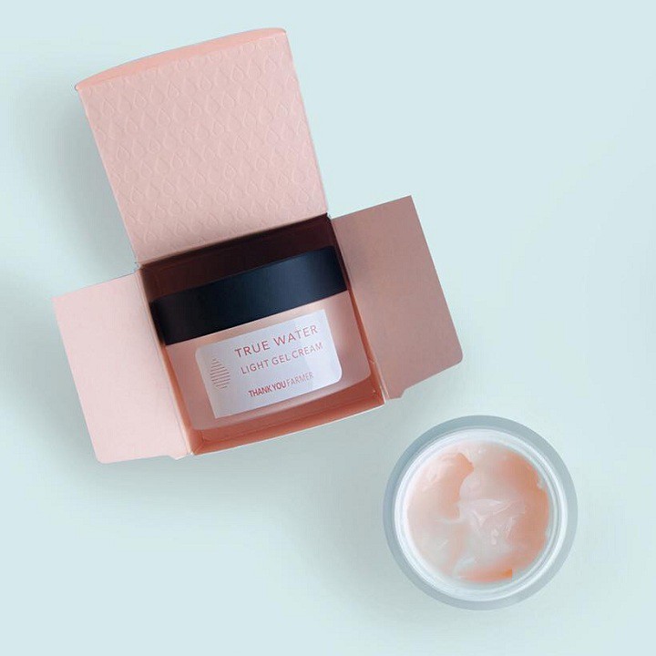 Gel dưỡng ẩm dịu nhẹ Thank You Farmer True Water Light Gel Cream - 50ml