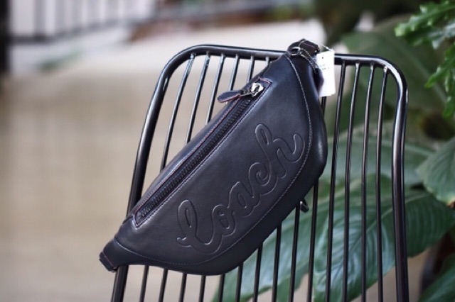 TÚI BAO TỬ COACH WARREN BELT BAG WITH COACH SCRIPT F76799