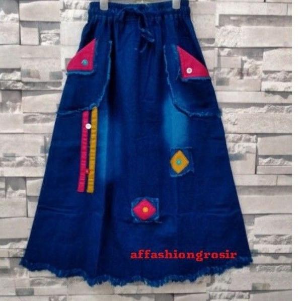 Váy Jean Dài Rwis D97wg Cho Bé Gái Từ 10-13 Tuổi