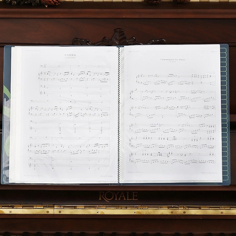 Bìa Đựng Tài Liệu / Đĩa Nhạc Piano Khổ A4 Tiện Dụng Cho Học Sinh